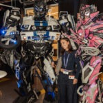 Eventgäste mit Roboter-Show während eines Amazon Ads Events in München