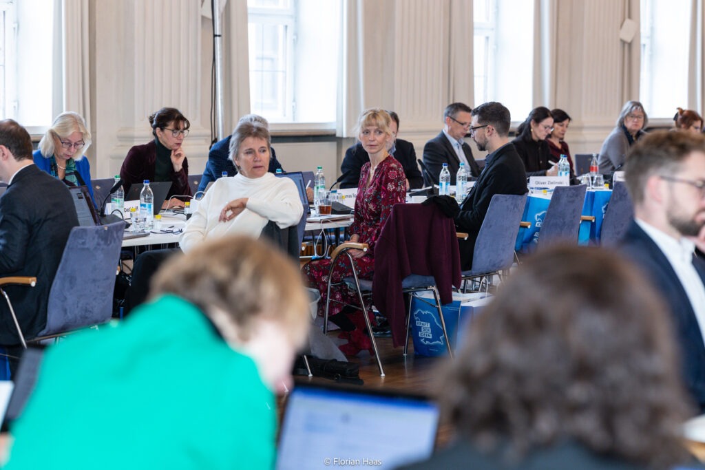 Teilnehmer während der Vollversammlung des Wissenschaftsrats in München