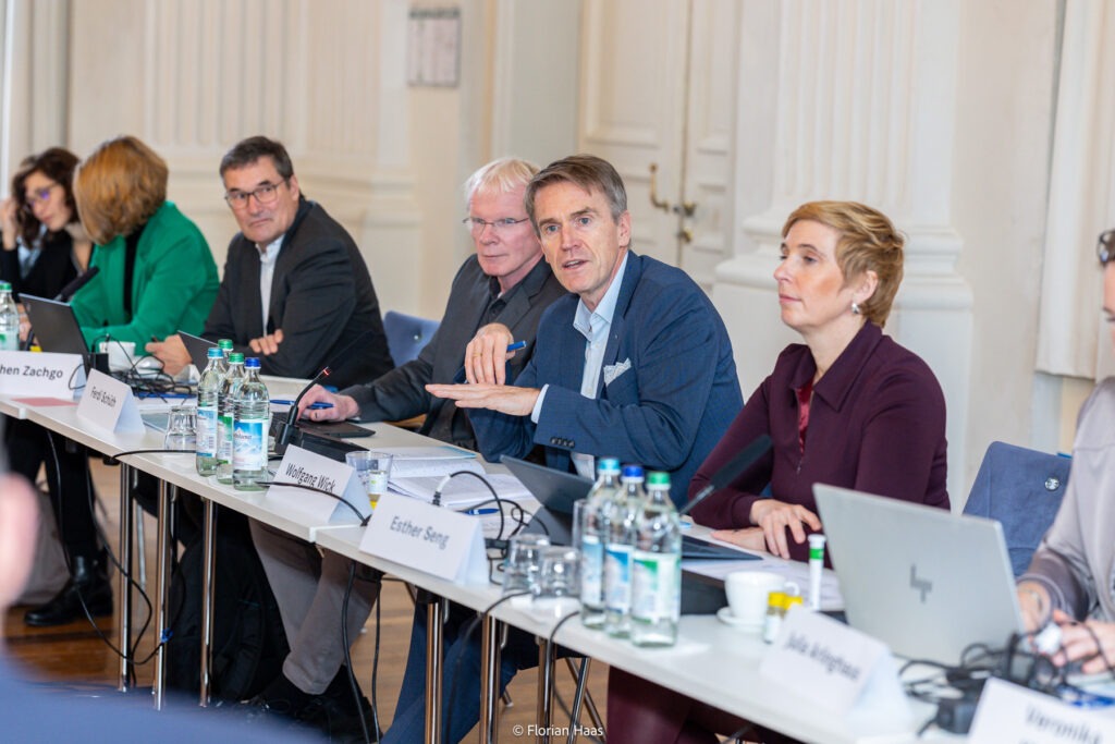 Vorsitzender Wolfgang Wick während der Vollversammlung des Wissenschaftsrats in München